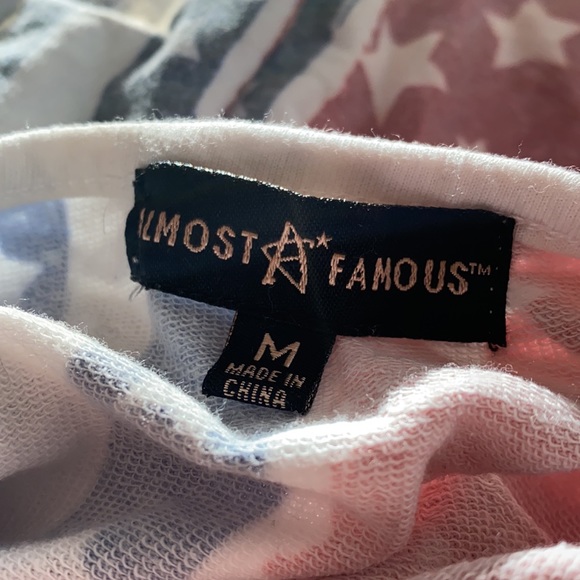 Almost famous Americana print romper - Picture 3 of 3